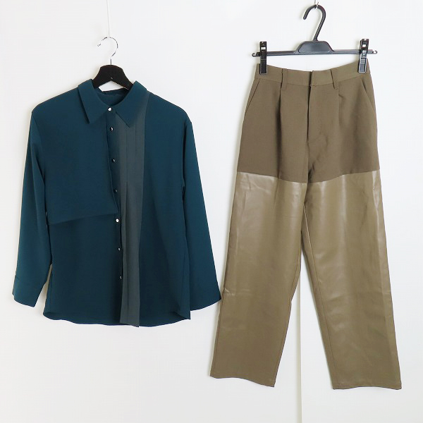 実際に弊社で買取させて頂いたHARE/ハレ レディース トロミ シャツ/ハイウエストパンツ 2点セット