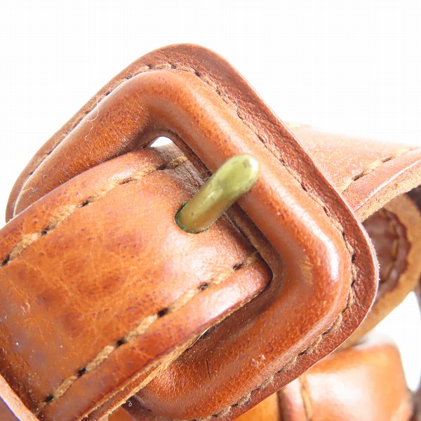 実際に弊社で買取させて頂いたgenten/ゲンテン レザー ショルダーバッグの画像 7枚目