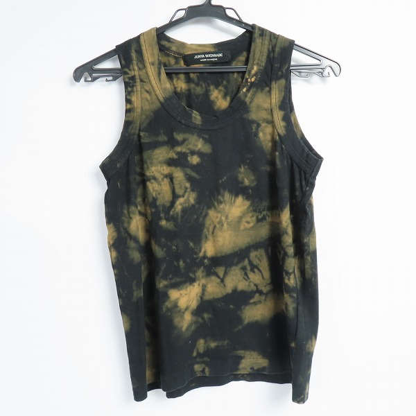 実際に弊社で買取させて頂いたJUNYA WATANABE COMME des GARCONS/コムデギャルソン タイダイブリーチ ノースリーブ カットソー JO-T008