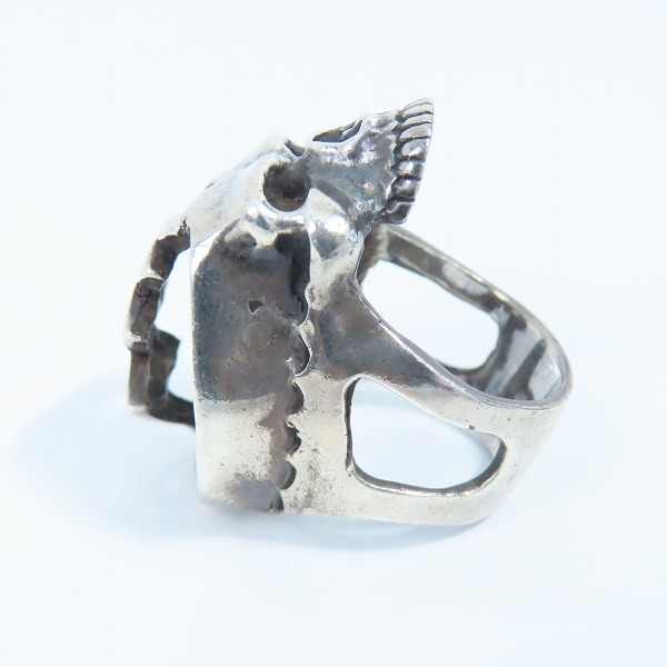 実際に弊社で買取させて頂いたCRAZY PIG/クレイジーピッグ グレイトフル デッド リング 13-14号の画像 3枚目