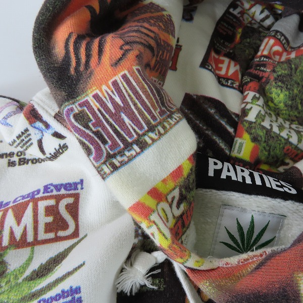 実際に弊社で買取させて頂いたWACKO MARIA /ワコマリア 18SS/HIGH TIMES/ハイタイムズ プルオーバーパーカー Lの画像 5枚目