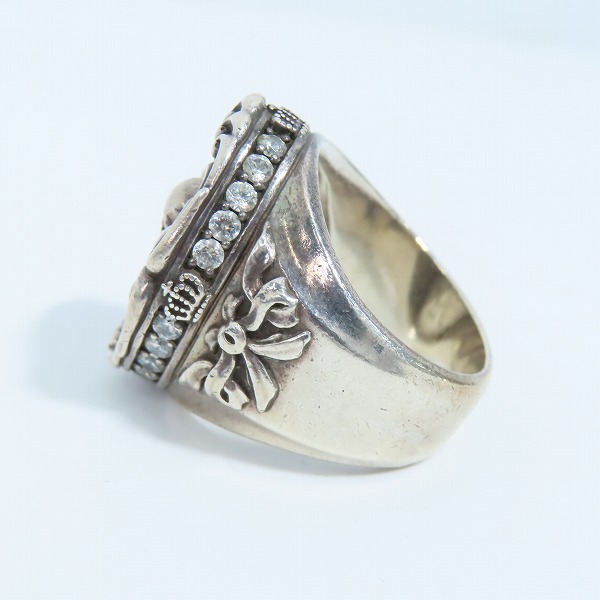 実際に弊社で買取させて頂いたJustin Davis/ジャスティンデイビス Jungle Skull Ring/ジャングルスカルリング SRJ521/19.5-20号の画像 2枚目