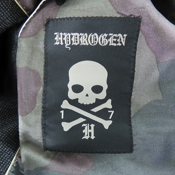 実際に弊社で買取させて頂いたHYDROGEN/ハイドロゲン テーラードジャケット/54Rの画像 3枚目
