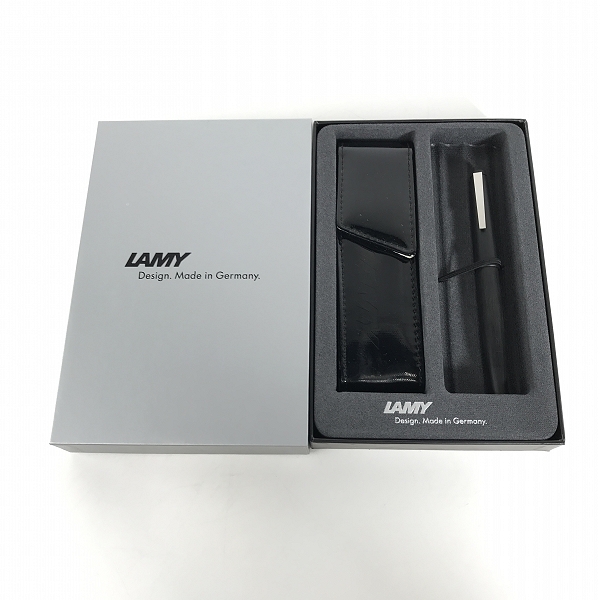 実際に弊社で買取させて頂いたLAMY/ラミー 木軸/ウッド素材 キャップ式万年筆  ケース付き の画像 7枚目