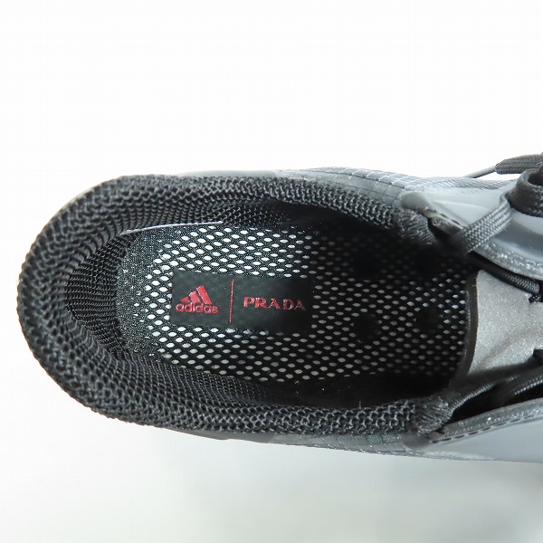 実際に弊社で買取させて頂いた【未使用】PRADA×adidas/プラダ×アディダス  A+P LUNA ROSSA 21/ルナ ロッサ21 コアブラック G57868/28の画像 4枚目