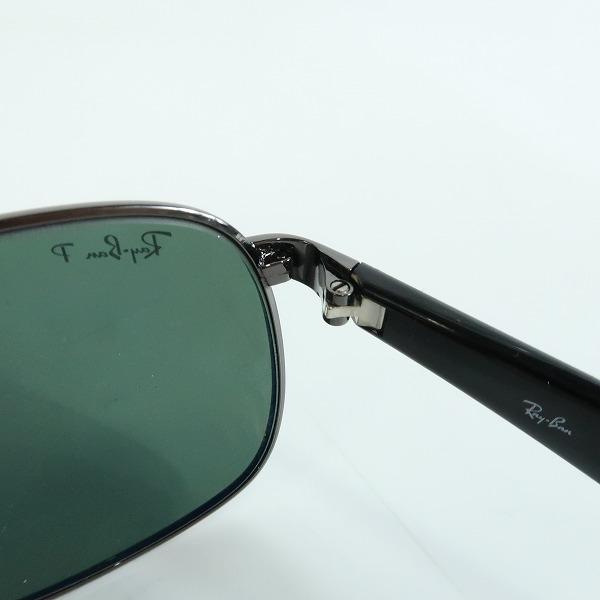 実際に弊社で買取させて頂いたRay-Ban/レイバン サングラス/アイウェア 偏光レンズ RB3502 004/58の画像 5枚目