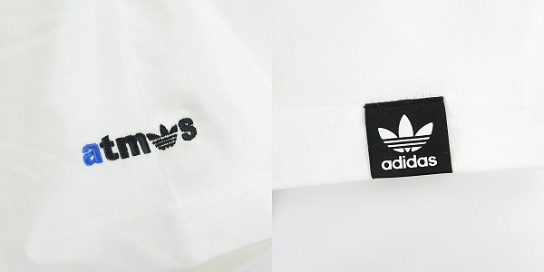 実際に弊社で買取させて頂いた【未使用】adidas × atmos × BanG Dream! Girls Band Party!/アディダス×アトモス×バンドリ プリントデザイン TEE SS/2XOの画像 4枚目