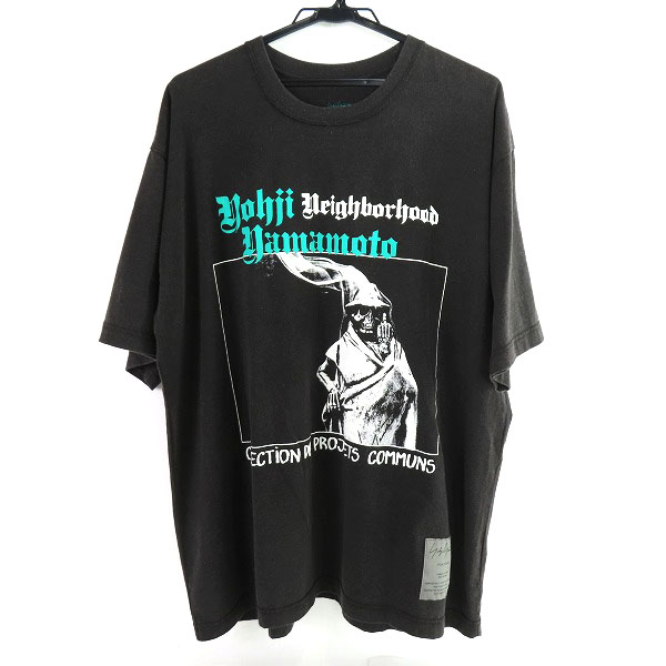 実際に弊社で買取させて頂いたYohji Yamamoto x NEIGHBORHOOD/ヨウジヤマモト×ネイバーフッド COTTON JERSEY PT SHORT SLEEVE HS-T81-286-1/XL(5)