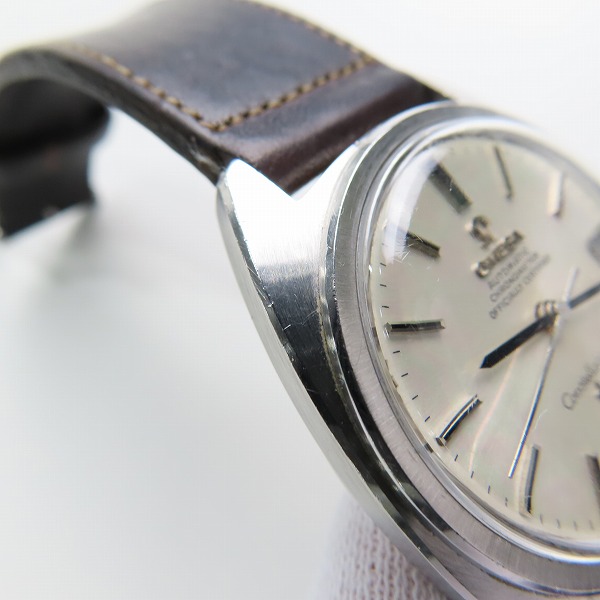 実際に弊社で買取させて頂いたOMEGA/オメガ Constellation コンステレーション Cライン クロノメーター 自動巻き 腕時計の画像 6枚目