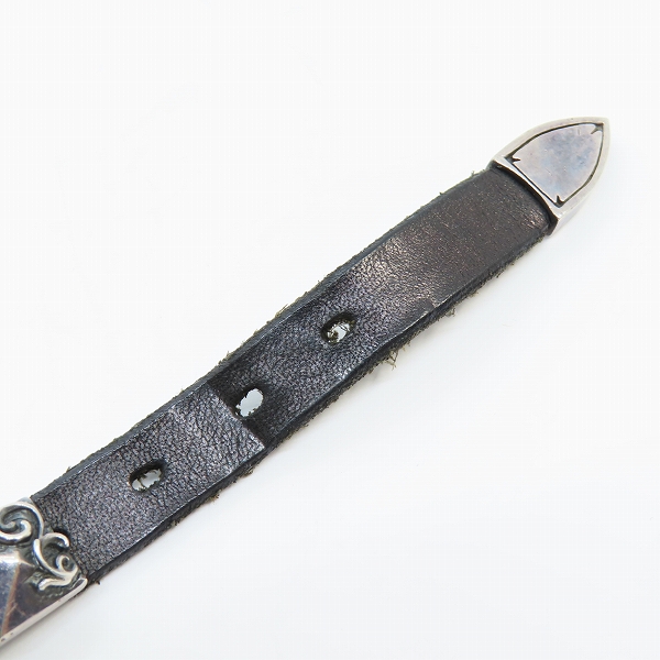 実際に弊社で買取させて頂いたF.A.L/FAL エフエーエル トゥームウォールズ レザー ブレスレットの画像 6枚目