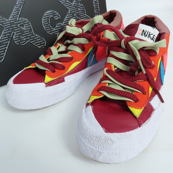 実際に弊社で買取させて頂いたNIKE×SACAI×KAWS/ナイキ×サカイ×カウズ BLAZER LOW SACAI KAWS DM7901-600/24.5