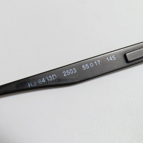 実際に弊社で買取させて頂いたRay-Ban/レイバン アイウェア メガネフレーム RB6453Dの画像 7枚目