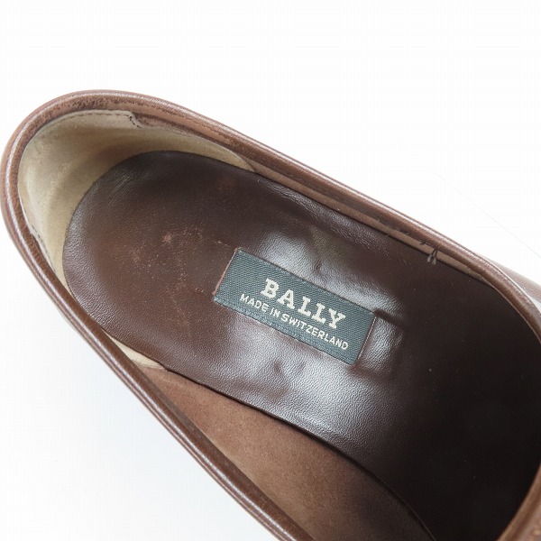実際に弊社で買取させて頂いたBALLY/バリー ローファー レザーシューズ/6Eの画像 4枚目