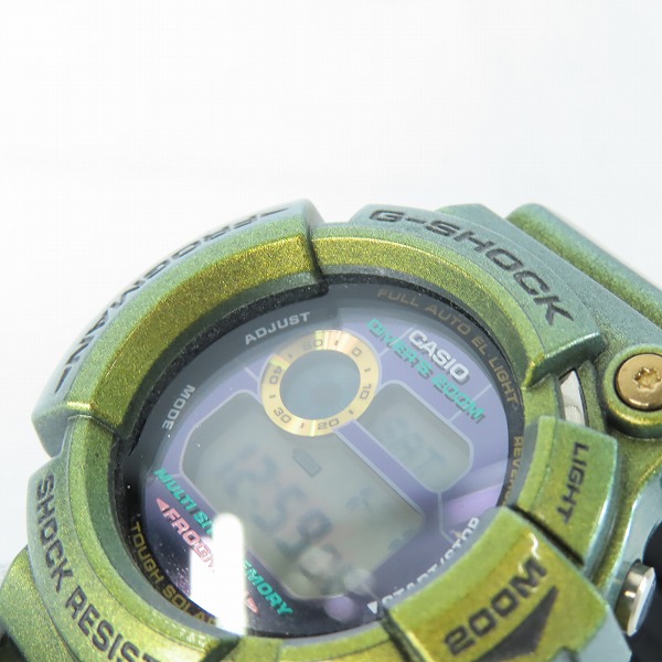 実際に弊社で買取させて頂いたG-SHOCK/Gショック FROGMAN 四神 白虎 ゴールドディフェンダー GW-200GM-9JFの画像 4枚目