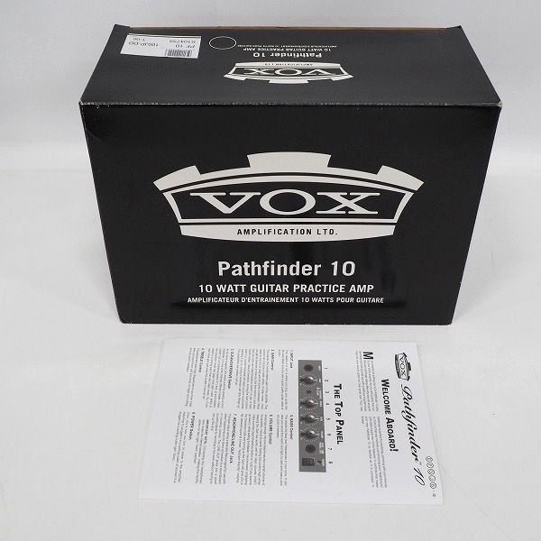 実際に弊社で買取させて頂いたVOX/ヴォックス Pathfinder 10 V9106 ギターアンプ コンボアンプ【動作確認済】の画像 8枚目