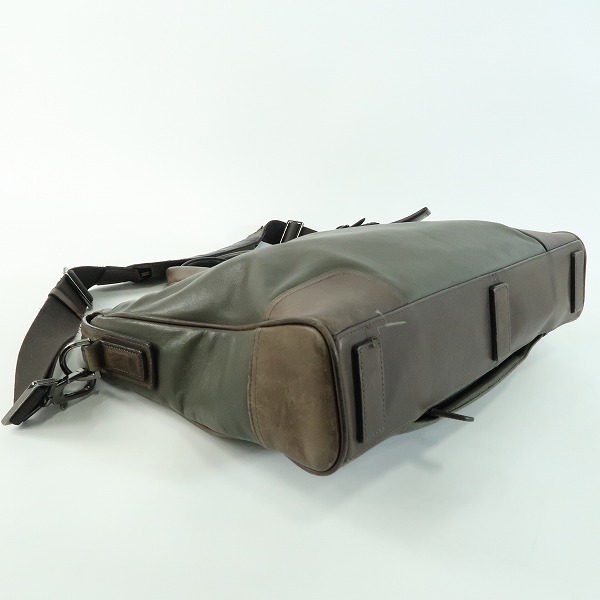 実際に弊社で買取させて頂いたTUMI/トゥミ 2WAY BEACON HILL/ビーコンヒル レザー ブリーフケース 68517STMの画像 2枚目