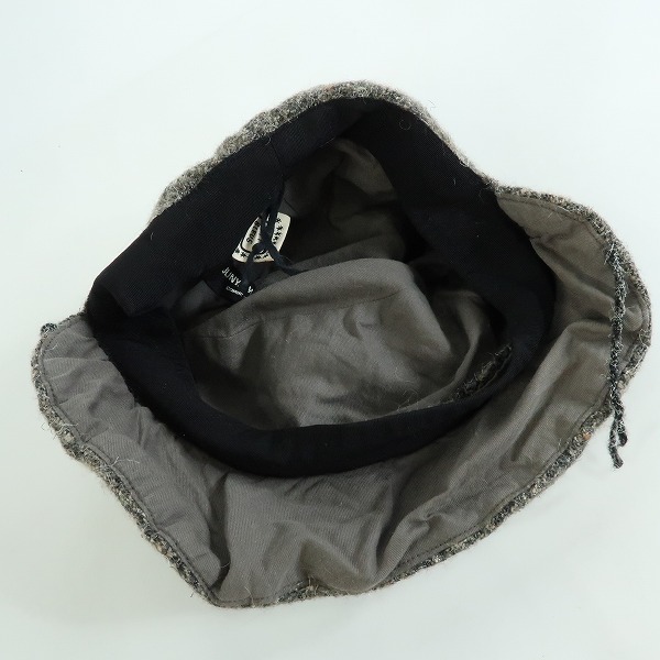 実際に弊社で買取させて頂いたJUNYA WATANABE SEPT BLEUS/ジュンヤワタナベ セット ブルー COMME des GARCONS コムデギャルソン キャスケット 帽子 JK-K603の画像 2枚目