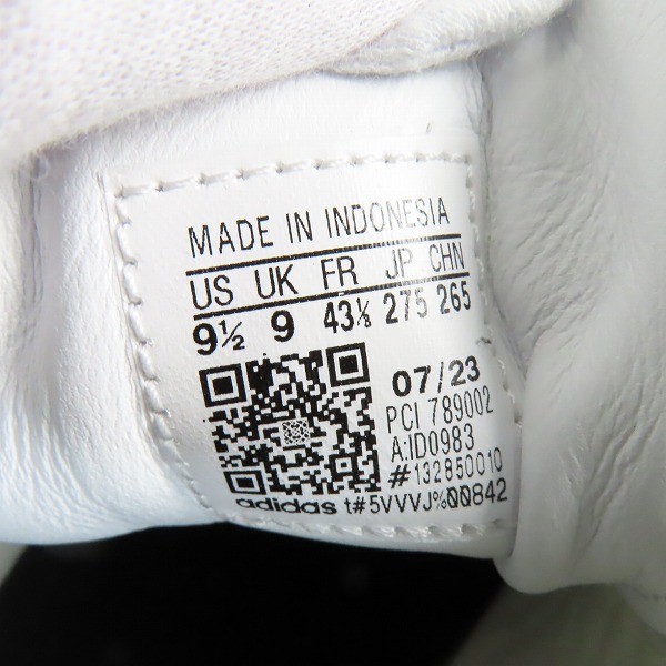 実際に弊社で買取させて頂いたadidas/アディダス SUPERSTAR LUX JOURNAL STANDARD/スーパースター ラックス ID0983 27.5の画像 5枚目