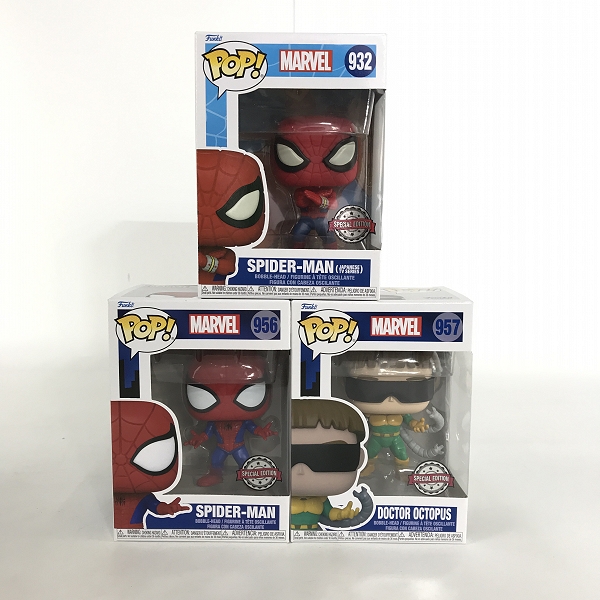 実際に弊社で買取させて頂いた【おまとめ】Funko/ファンコ Pop/ポップ MARVEL/マーベル SPIDER MAN/スパイダーマン 東映版/ドクターオクトパス 等 フィギュアの画像 2枚目