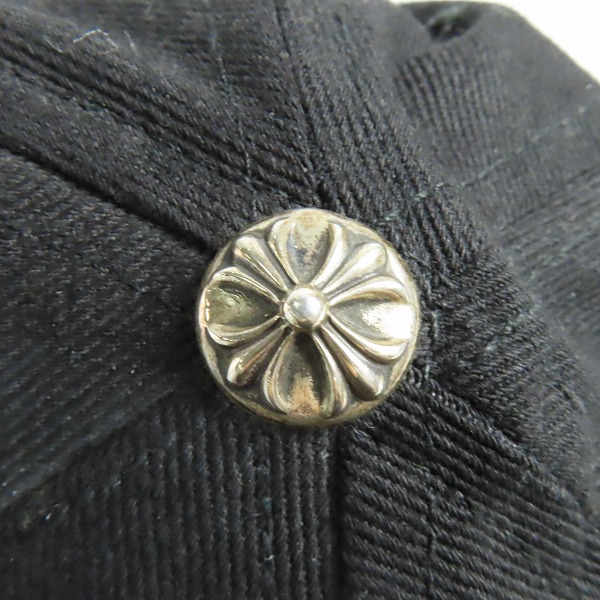 実際に弊社で買取させて頂いた【JPタグ】CHROME HEARTS/クロムハーツ ベースボールキャップ ダガーの画像 7枚目
