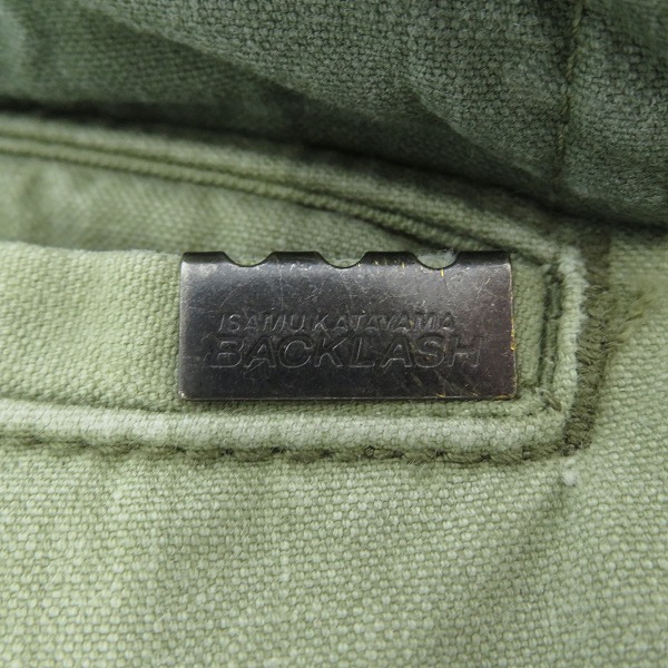 実際に弊社で買取させて頂いたBACKLASH/バックラッシュ USA-COTTON STONE WASHED STITCHES SARROUEL SHORTS ハーフパンツ 1988/Mの画像 2枚目