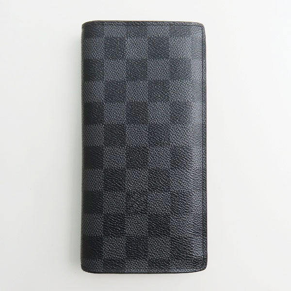 実際に弊社で買取させて頂いたLOUIS VUITTON/ルイヴィトン ポルトフォイユ ブラザ ダミエ グラフィット 二つ折り 長財布 N62665