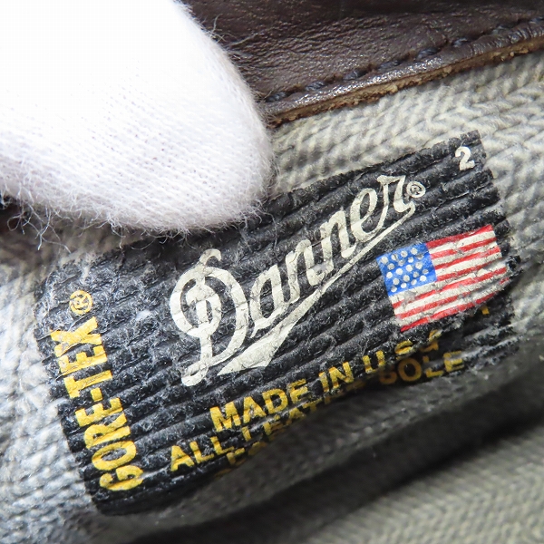 実際に弊社で買取させて頂いたDANNER/ダナー MOUNTAIN LIGHT/マウンテン ライト マウンテンブーツ 31520X/US7の画像 5枚目