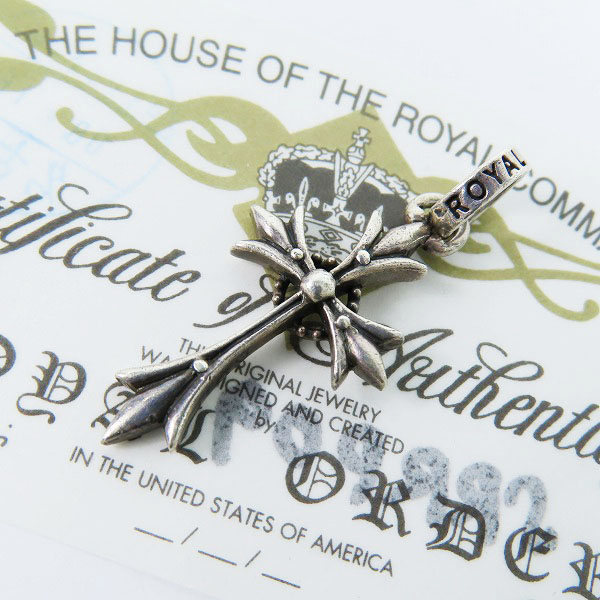 実際に弊社で買取させて頂いた【ギャラ付き】ROCK'N ROYAL/ロックンロイヤル ROYAL ORDER/ロイヤルオーダー クロス ペンダント