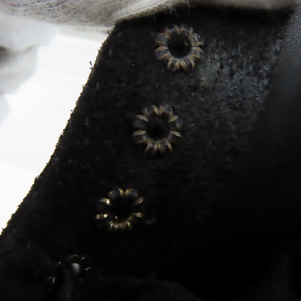 実際に弊社で買取させて頂いたRED WING/レッドウィング 30周年 BEAUTY&YOUTH別注 ALL BLACK PLANE TOE 1989/7.5Dの画像 7枚目