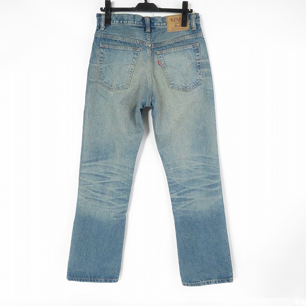 実際に弊社で買取させて頂いたHYSTERIC GLAMOUR/ヒステリックグラマー KINKY JEANS デニム パンツ 02223AP04/W31L32の画像 1枚目
