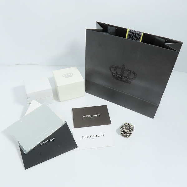 実際に弊社で買取させて頂いた【ギャラ付】Justin Davis/ジャスティンデイビス TARANTULINA RING/タランチュラリング SRJ915/24-25号の画像 8枚目