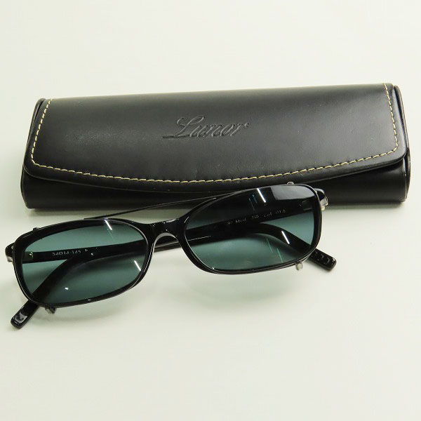 実際に弊社で買取させて頂いたLunor/ルノア mod.318 眼鏡/メガネフレーム/クリップオンサングラス付きの画像 8枚目