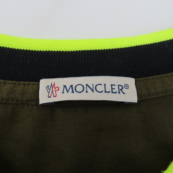 実際に弊社で買取させて頂いた【JPタグ】MONCLER/モンクレール ワッペン シャツ D10918030800/Sの画像 2枚目