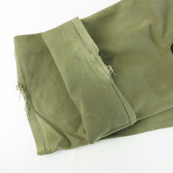 実際に弊社で買取させて頂いたEVISU/エヴィス ヒップカモメ ダック生地パンツ LOT.0002 /32の画像 9枚目