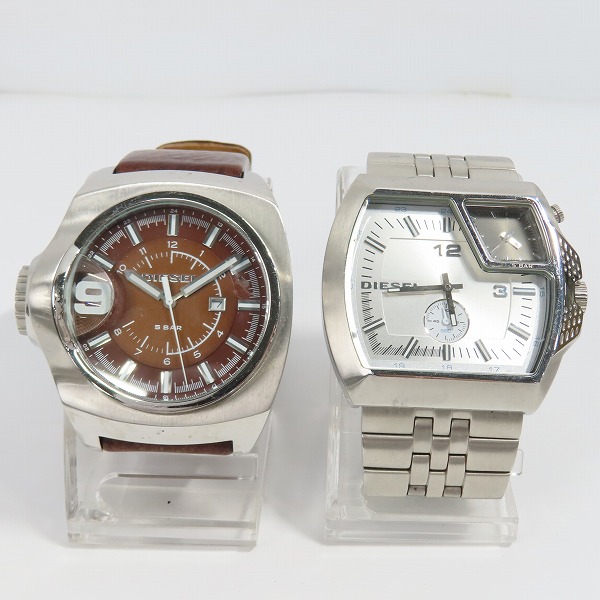 実際に弊社で買取させて頂いたDIESEL/ディーゼル 腕時計/ウォッチ DZ-1416/DZ-1234 2点セット【動作未確認】