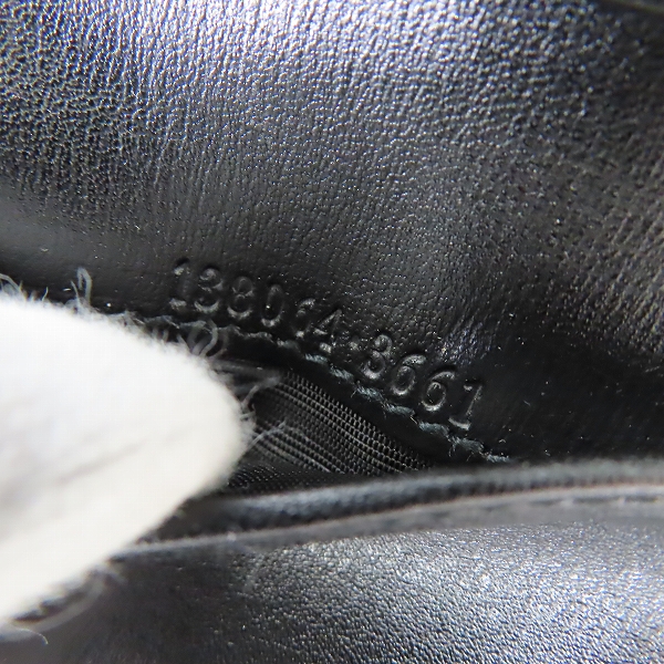 実際に弊社で買取させて頂いたGUCCI/グッチ 二つ折り 札入れ/財布 138064の画像 7枚目