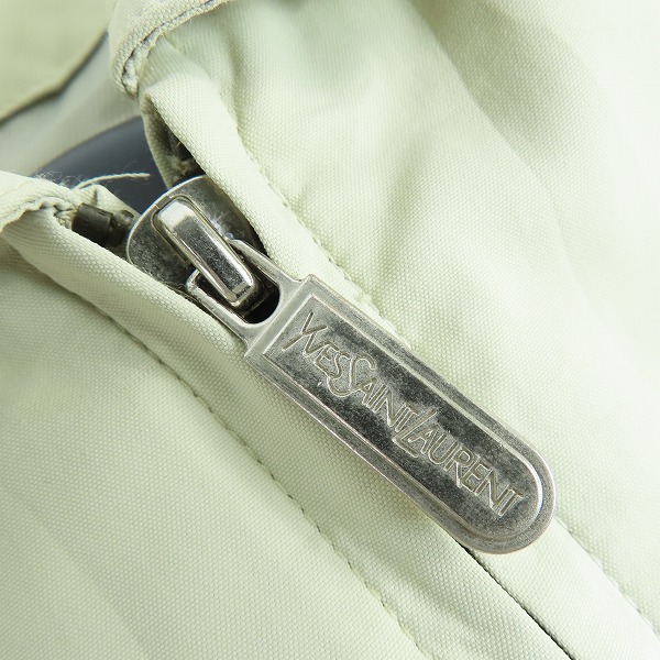 実際に弊社で買取させて頂いたYVES SAINT LAURENT/イブサンローラン ジップアップ スウィングトップ ブルゾンの画像 6枚目