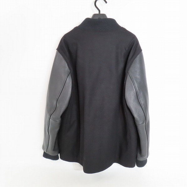 実際に弊社で買取させて頂いたBROOKS BROTHERS/ブルックスブラザーズ EDIFICE別注 レザー切り替え スタジャン 19-44-6594/XLの画像 1枚目