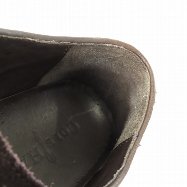 実際に弊社で買取させて頂いたCOLE HAAN/コールハーン スエード ウイングチップ シューズ C11870 G13/10Mの画像 6枚目