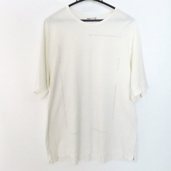 実際に弊社で買取させて頂いたLAD MUSICIAN/ラッドミュージシャン 英字プリント 半袖Tシャツ 44