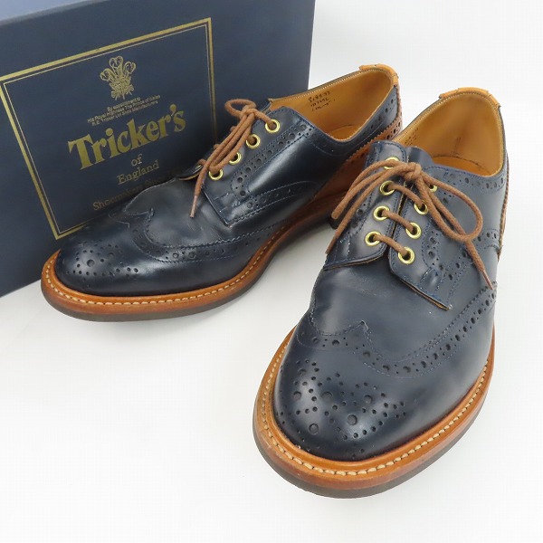 実際に弊社で買取させて頂いたTricker's/トリッカーズ KESWICK/ケズウィック ウィングチップ レザーシューズ/革靴 M7292/10