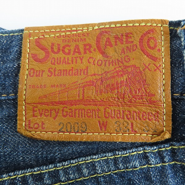 実際に弊社で買取させて頂いたSUGAR CANE/シュガーケン 東洋エンタープライズ Lot 2009 ジーンズ デニムパンツ 赤耳 SC42009 W32L34の画像 2枚目