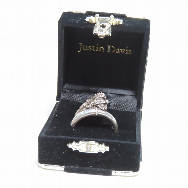 実際に弊社で買取させて頂いたJUSTIN DAVIS/ジャスティンデイビス Wrapture Ring/SRJ563/21号の画像 8枚目