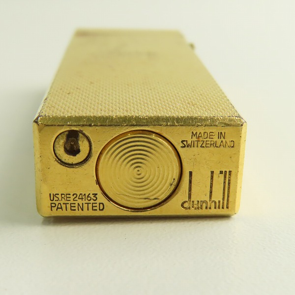 実際に弊社で買取させて頂いたdunhill/ダンヒル サイドローラー ライター ゴールドの画像 4枚目