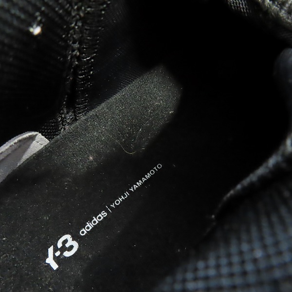 実際に弊社で買取させて頂いたY-3/ワイスリー BBALL TECH ハイカット スニーカー CG3147/28.5の画像 6枚目