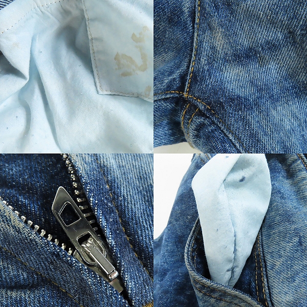 実際に弊社で買取させて頂いたdiesel/ディーゼル デニムパンツ D-GEN-FSE/W28の画像 9枚目