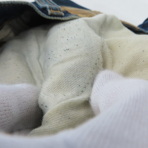 実際に弊社で買取させて頂いたTHE CRIMIE/クライミー デニムパンツ インディゴ/32の画像 8枚目