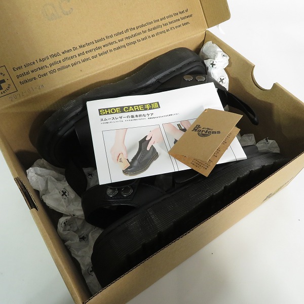 実際に弊社で買取させて頂いたDr.Martens/ドクターマーチン GRYPHON/グリフォン サンダル 15695001 UK3の画像 7枚目