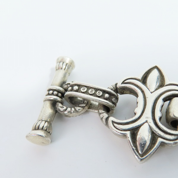 実際に弊社で買取させて頂いたJustin Davis/ジャスティンデイビス BIG FDL フレア/クラウン ブレスレット SBJ100の画像 4枚目