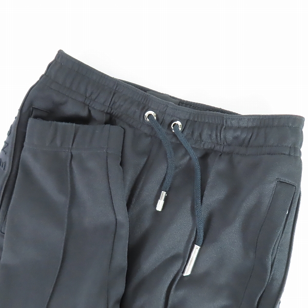 実際に弊社で買取させて頂いたGIVENCHY/ジバンシィ 19SS TRACKPANT サイドロゴテープ トラックパンツ ブラック BM50VU30AE/Sの画像 2枚目